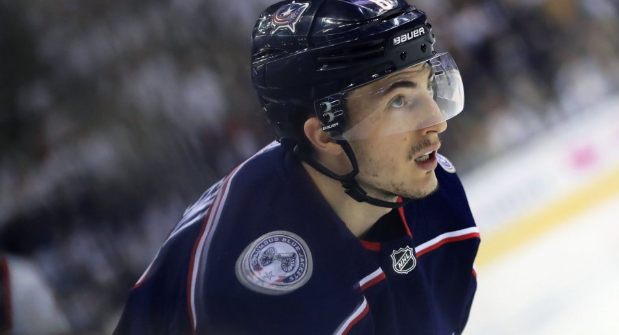 Zach Werenski played his first 82-game season with the Columbus Blue Jackets in 2018-2019.