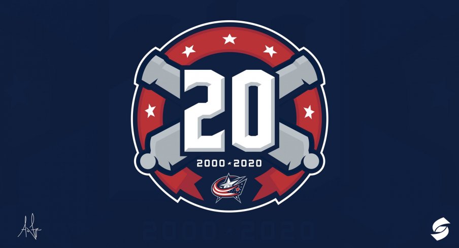 Check Out This Cool Blue Jackets 20th 