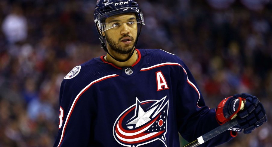 Seth Jones has averaged nearly 50 points per season the last three years for the Columbus Blue Jackets.