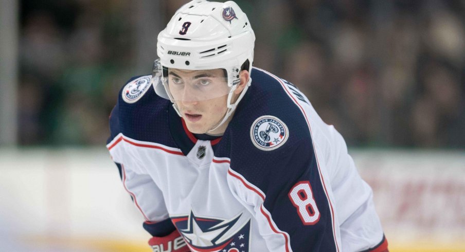 Zach Werenski put up six points in ten games for the Columbus Blue Jackets in the 2019 postseason.