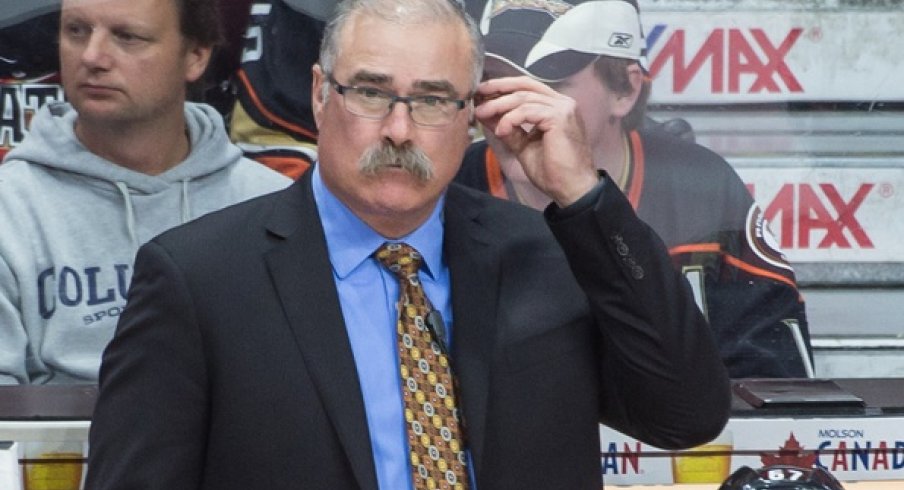 Anaheim Ducks assistant coach Paul MacLean returns to Ottawa to play against the Senators at the Canadian Tire Centre. The Ducks defeated the Senators 4-3 in overtime.