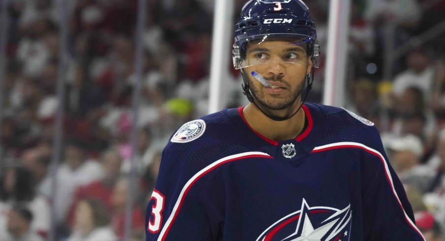 Seth Jones has three goals and 12 assists through 26 games with the Columbus Blue Jackets this season.