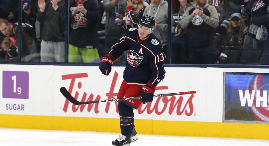 Cam Atkinson scored three goals in his first two games returning from injury with the Columbus Blue Jackets.