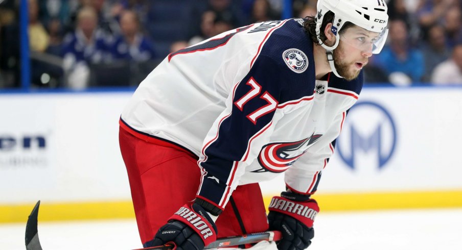 Josh Anderson had a career-high 27 goals and 20 assists last season, but has just one goal during the 2019-2020 campaign for the Columbus Blue Jackets.