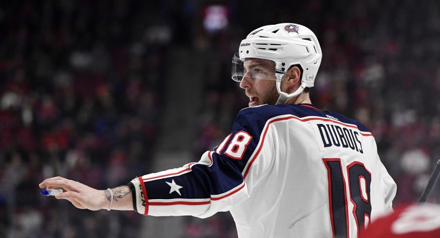 Pierre-Luc Dubois takes on the Montreal Canadiens 