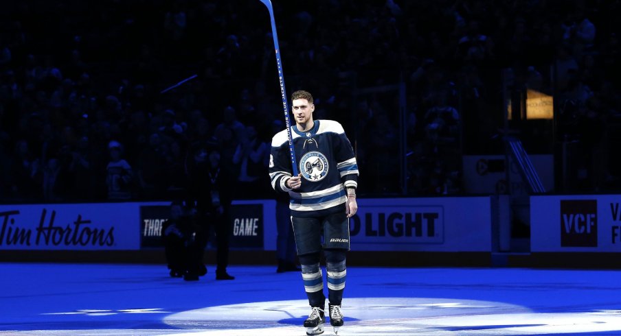 Pierre-Luc Dubois becomes a restricted free agent this offseason, and could be looking for a big contract bump with the Columbus Blue Jackets.