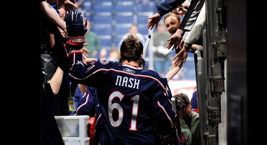 Rick Nash spent nine of his 15 NHL seasons with the Columbus Blue Jackets after being the first overall draft pick from the team in 2002.