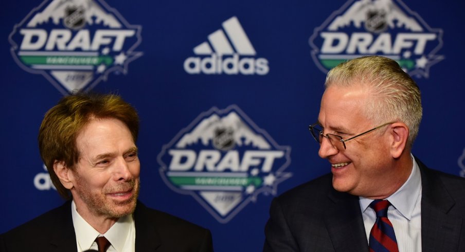 NHL Seattle'sJerry Bruckheimer and Tod Leiweke