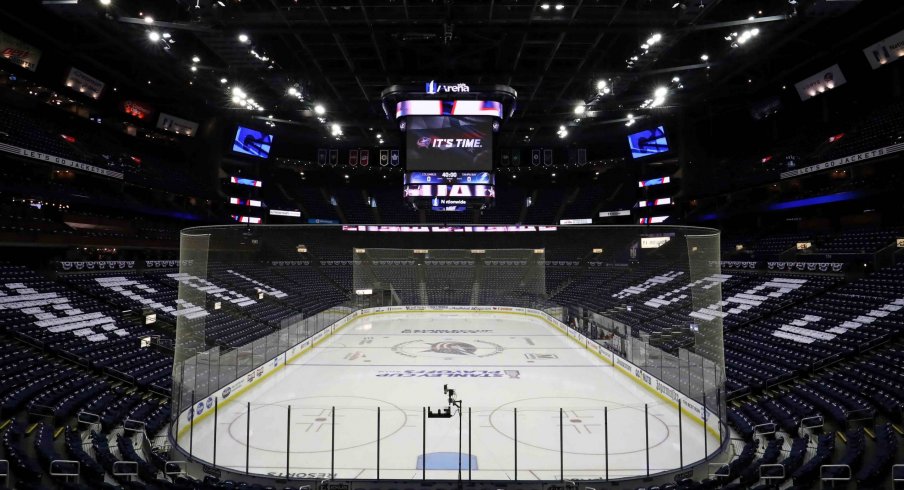 Nationwide Arena has been out of usage for Columbus Blue Jackets games since early March, and may not make a comeback if other city's arenas are used.