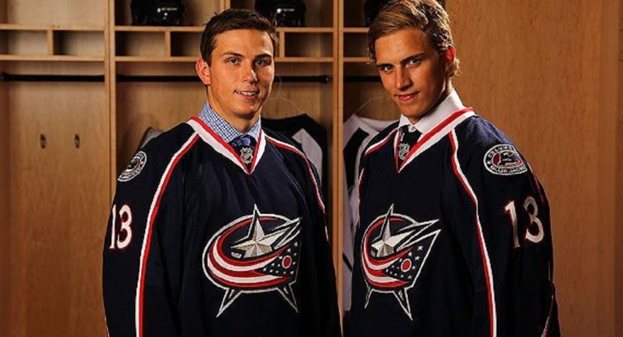 Wennberg and Rychel at the NHL Draft