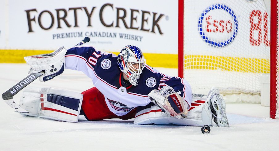 Dare Electronic Bothersome Joonas Korpisalo Named Columbus Blue Jackets' Starting Goaltender For  Stanley Cup Qualifiers | 1st Ohio Battery