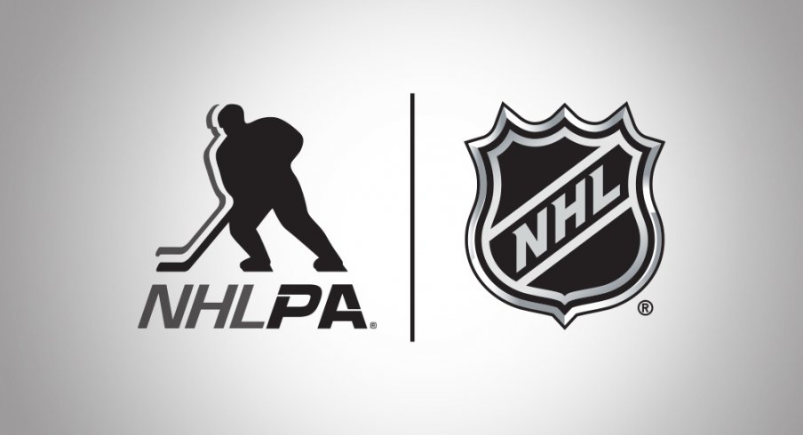 NHLPA and NHL Logo