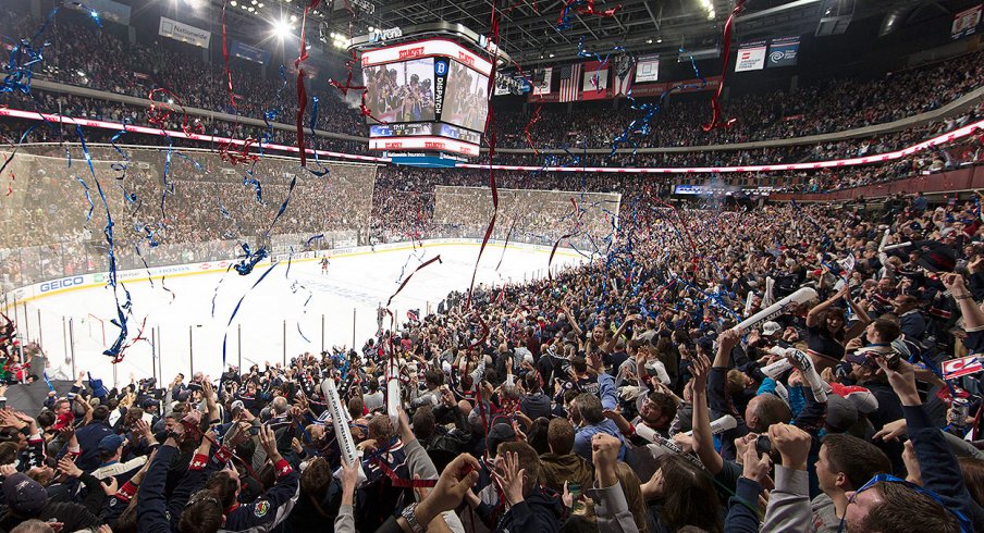 Nationwide Arena is rockin'