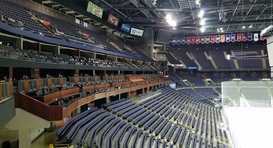 When will Nationwide Arena see fans again? It may be quite a while. 