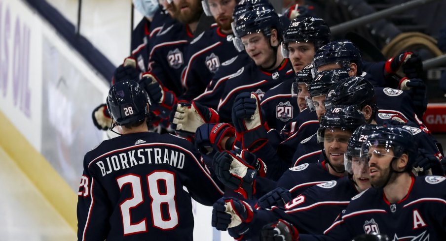 The Columbus Blue Jackets playoff chances are bleak, but they're not completely out of it - yet. 