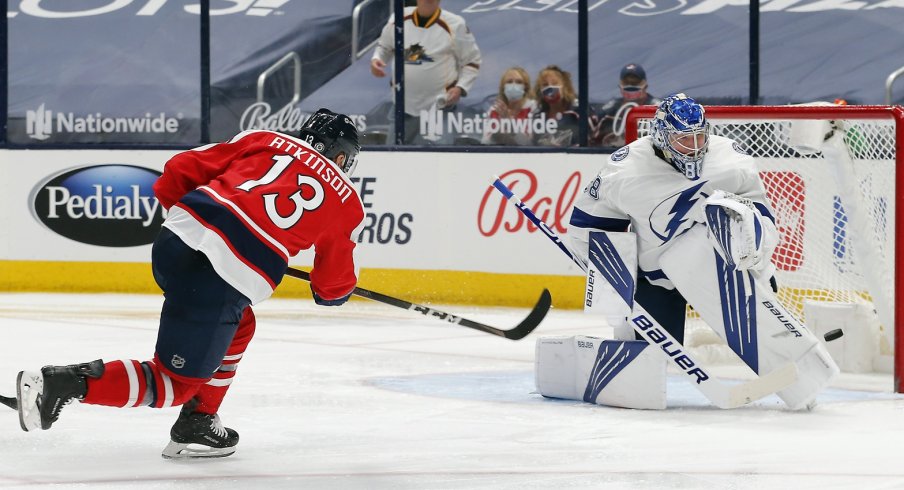 The Columbus Blue Jackets and Tampa Bay Lightning meet again Thursday at Nationwide Arena.