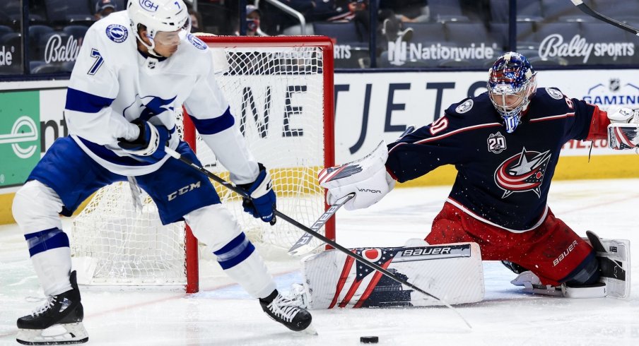 Tampa Bay was a beast on offense Thursday night at Nationwide Arena, defeating the Columbus Blue Jackets 6-3.