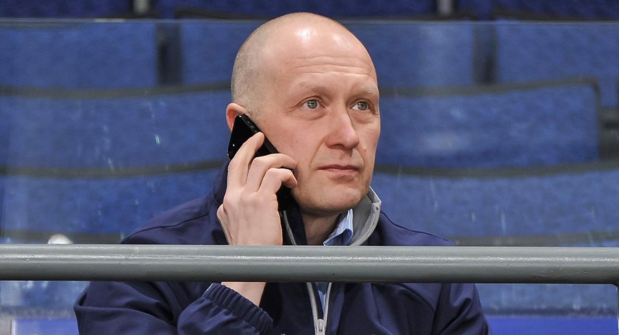 Jarmo Kekalainen speaks on the phone.