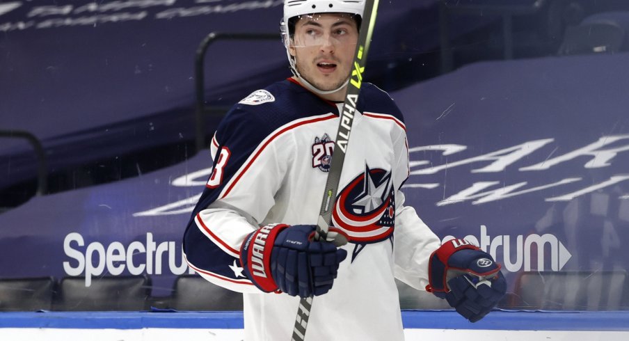 Zach Werenski was selected 8th overall in the 2015 NHL Draft, but he wasn't the only defenseman that panned out that year for Columbus.