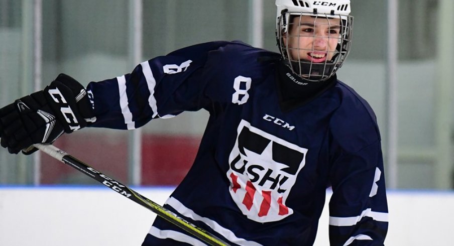 Guillaume Richard becomes the third defenseman selected by the Columbus Blue Jackets in the 2021 NHL Entry Draft. 