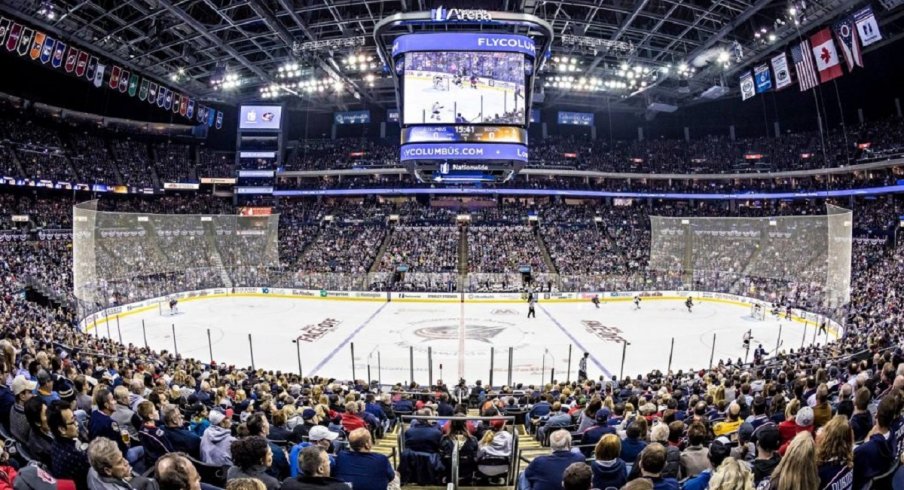 Nationwide Arena, during pre-Covid-19 times