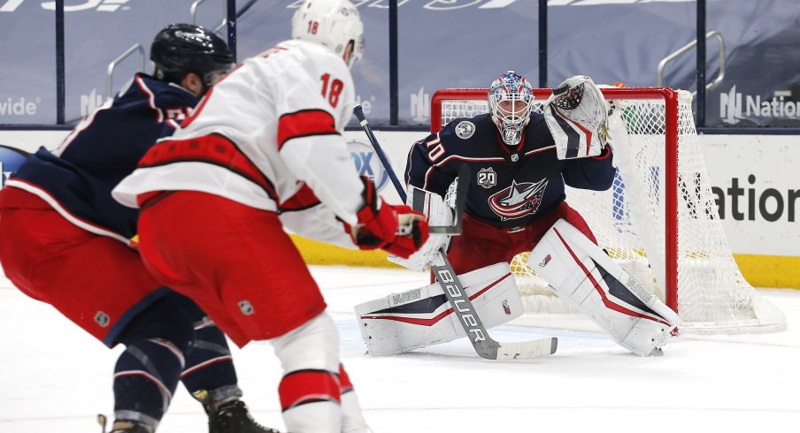Joonas Korpisalo should be traded before the start of the season, if the Columbus Blue Jackets truly see this as a rebuilding year.