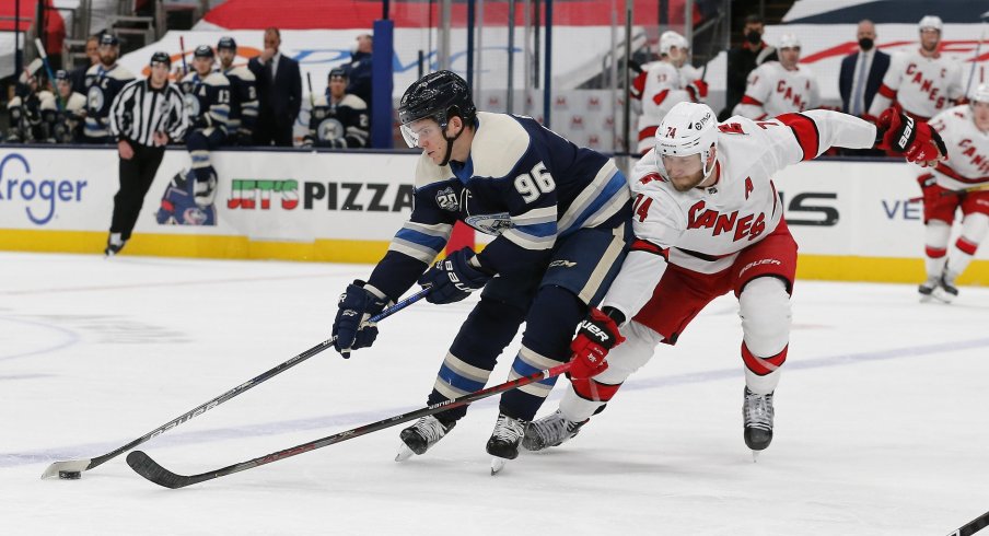 Jack Roslovic will have a chance to shine in a major way for the Columbus Blue Jackets.