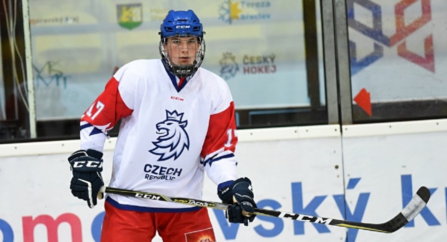 Stanislav Svozil skates for his native Czech Republic
