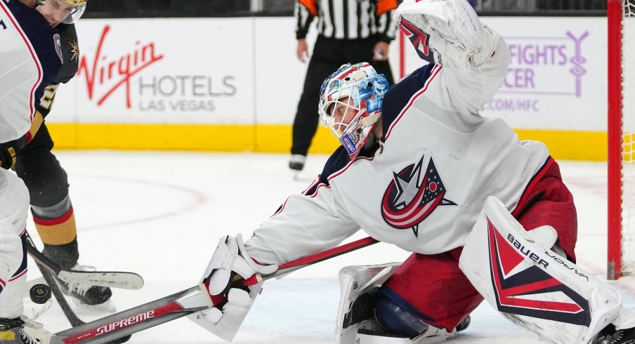 A promising start turned into a frustrating finish for the Columbus Blue Jackets, who fell 3-2 to the Vegas Golden Knights late Saturday.