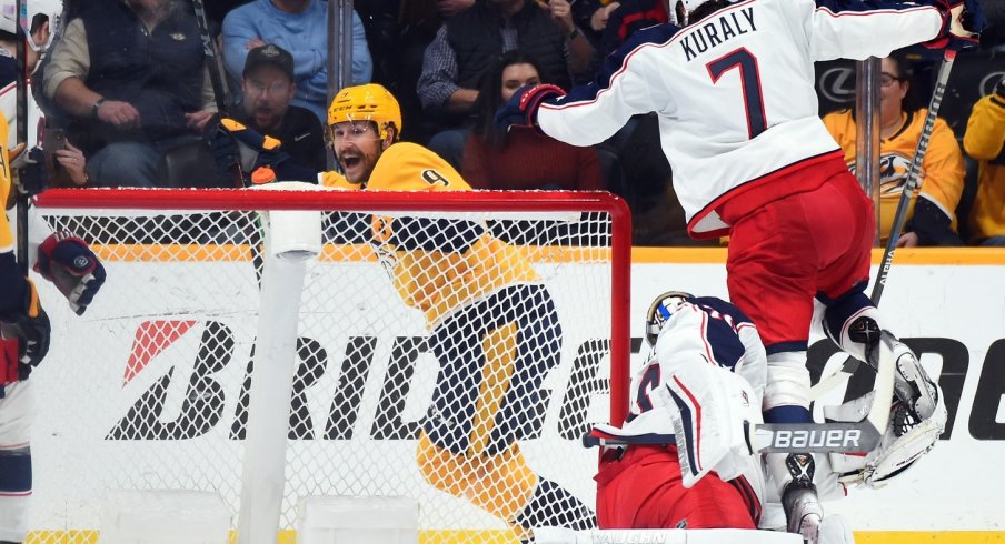 The Columbus Blue Jackets goaltenders have suffered the brunt of a shaky defense.