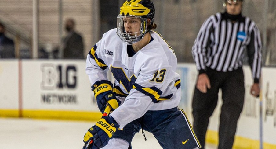 Kent Johnson was named to Hockey Canada's World Junior Championship camp roster