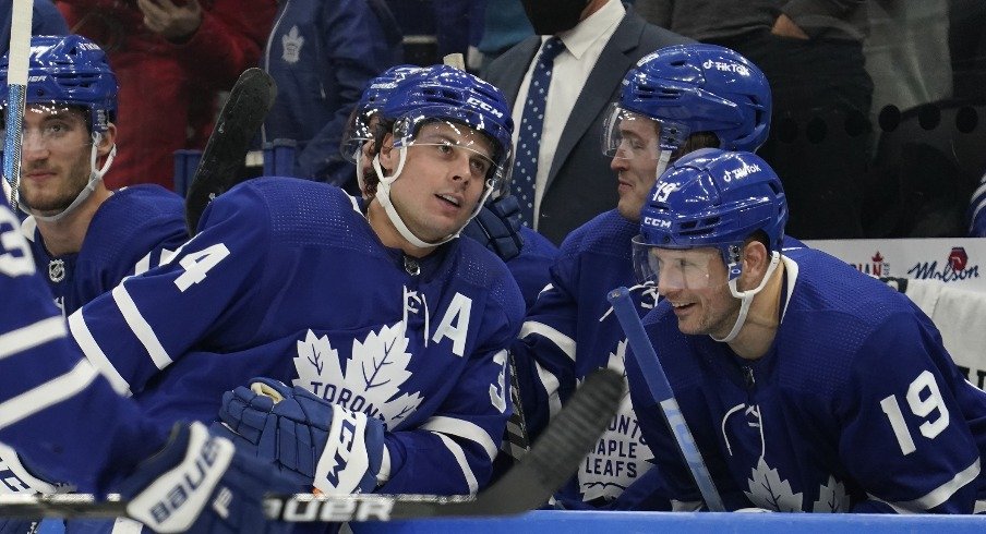 Boone Jenner and the Columbus Blue Jackets are in Canada for the first time since the playoff bubble of 2020 when they face Auston Matthews and the Toronto Maple Leafs.