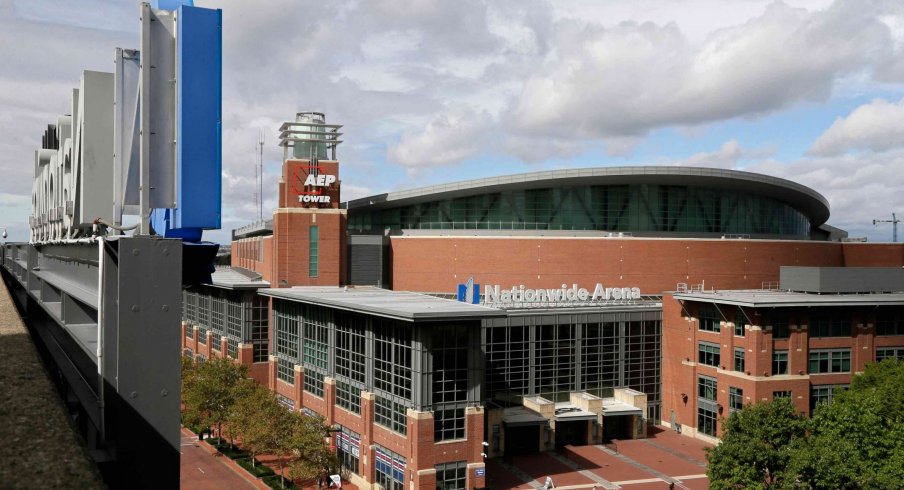 Nationwide Arena in Columbus was photographed on Friday, September 23, 2021. Ceb Cbj Camp Bjp 549