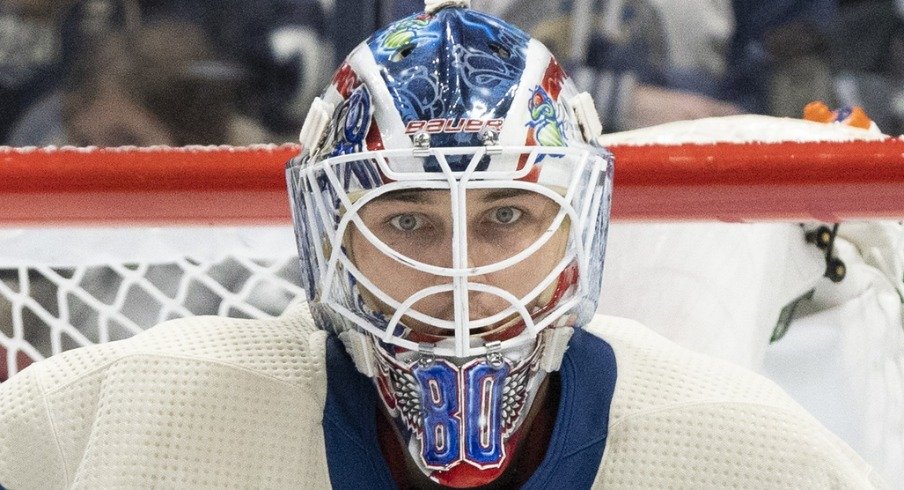 Elvis Merzlikins won't "win a f**king Vezina" this season, but the Columbus Blue Jackets defense hasn't done him any favors in that quest.