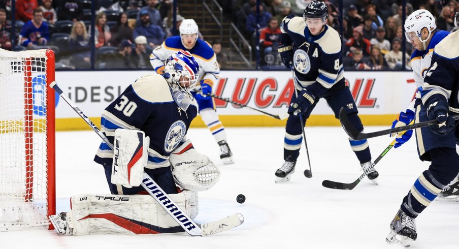 JF Berube wins his first start with the Columbus Blue Jackets