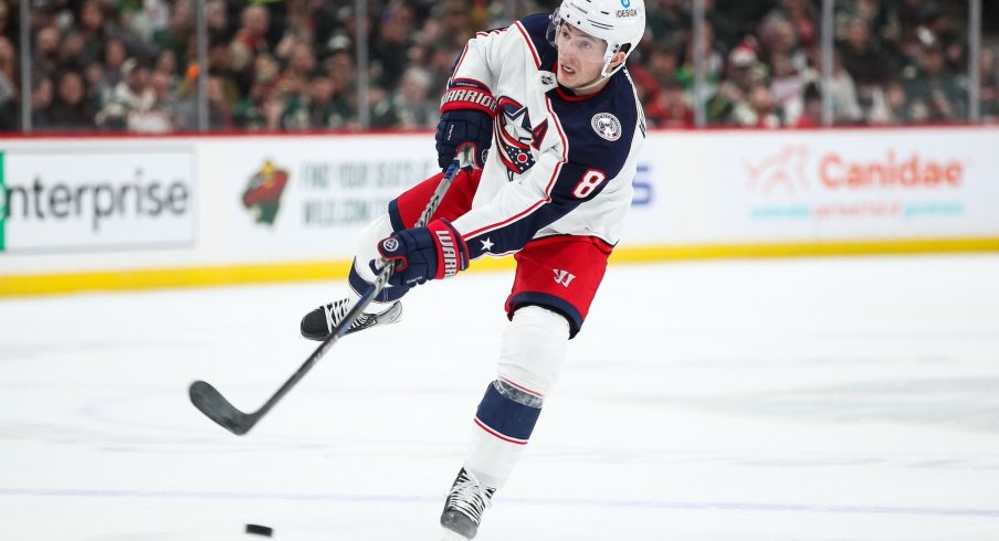 Zach Werenski will miss the remaining two games of the season.