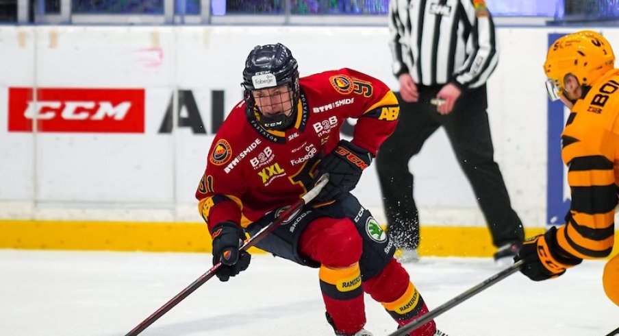 2022 NHL Draft prospect Jonathan Lekkerimäki 
