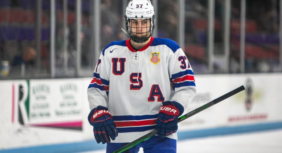 A Michigan commitment, Frank Nazar could tempt the Columbus Blue Jackets into going to the Wolverine well for a second straight summer.