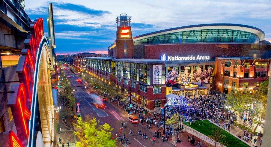 The beautiful Nationwide Arena, just a small part of a city that has been unnecessarily criticized in recent days.