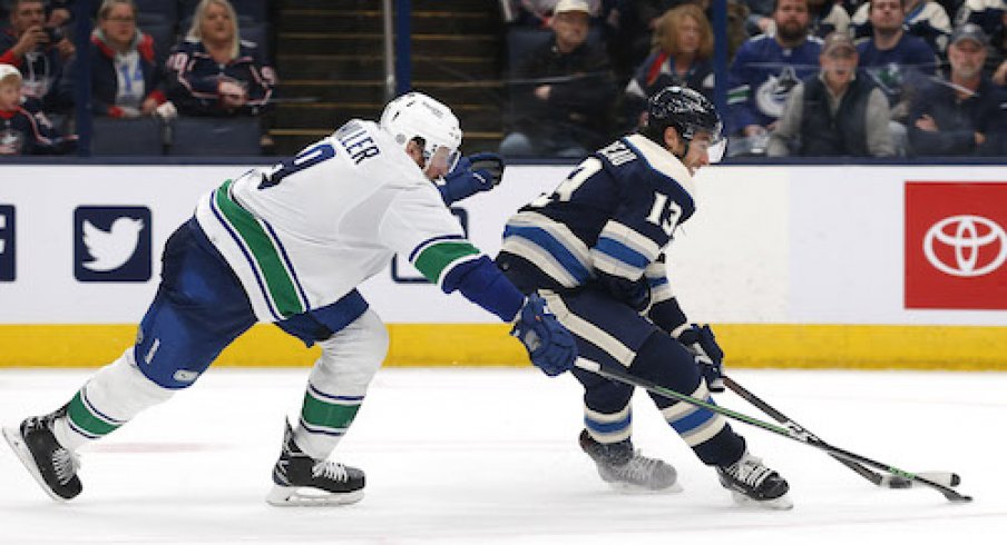 Johnny Gaudreau and J.T. Miller