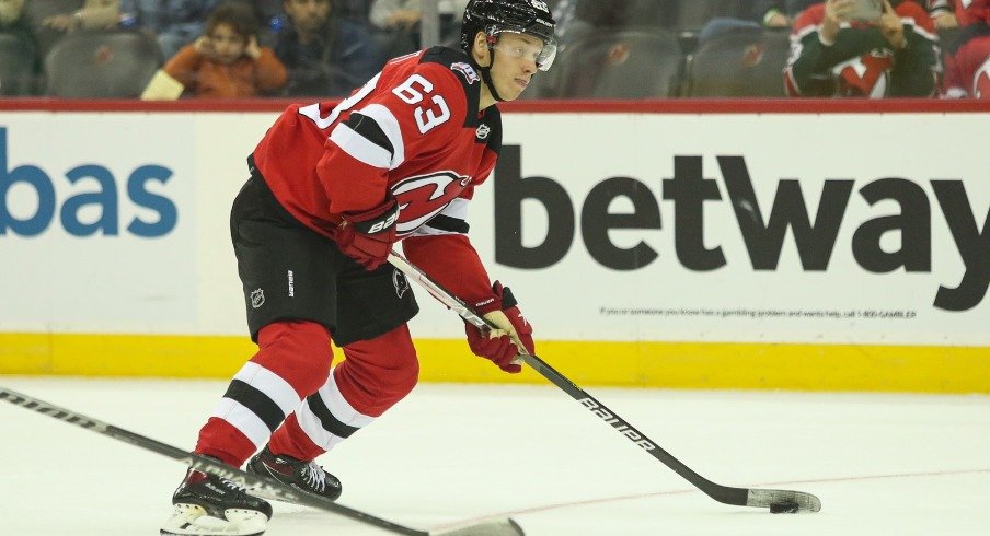 Jesper Bratt leads the New Jersey Devils with 13 points, nearly twice that of any other skater on the team. 