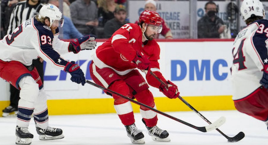 Jakub Voracek, Dylan Larkin, & Cole Sillinger