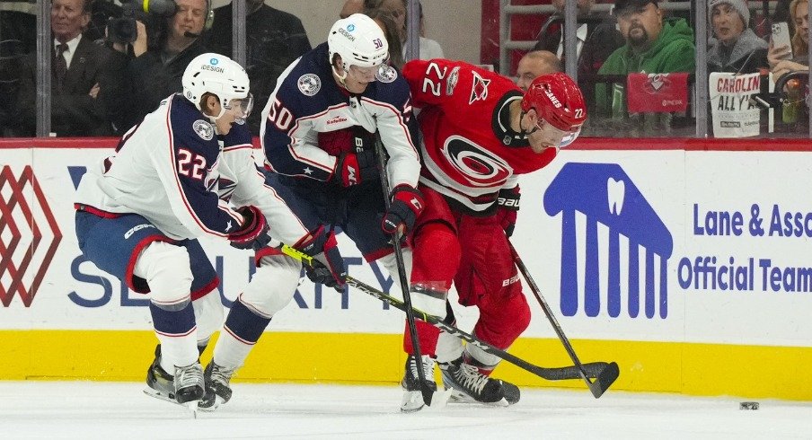 For the first time since opening night — but also for the first of two times in the six nights — the Columbus Blue Jackets go to battle against the Carolina Hurricanes.