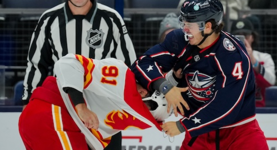 Bemstrom, Marchenko pushing for look with Columbus Blue Jackets