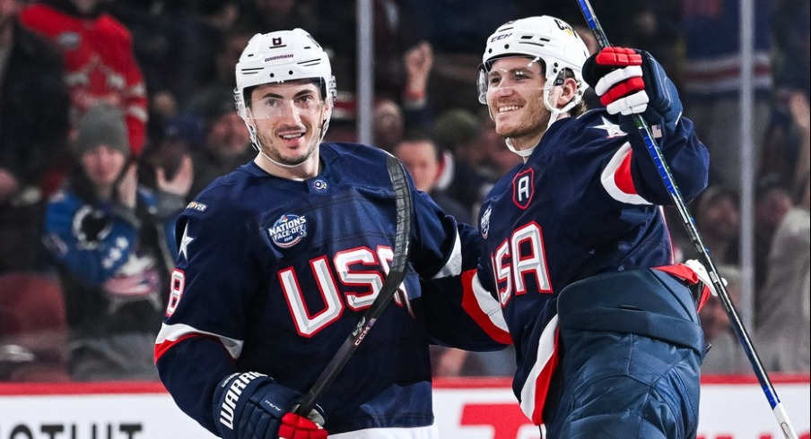 Z Nation: Zach Werenski Tallies Three Assists In Team USA's 6-1