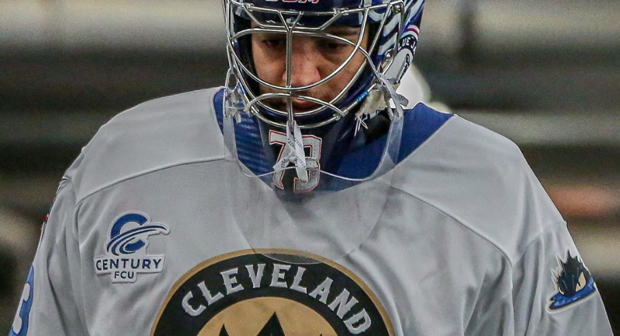 Cleveland Monsters Update: Jet Greaves, Denton Mateychuk Lend Extra Hand In  Playoff Series Win | 1st Ohio Battery