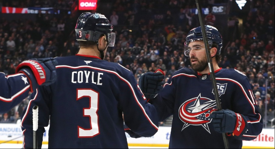 Led by the line of Cole Sillinger, Charlie Coyle, and Mathieu Olivier, the Columbus Blue Jackets made another case for their best game of the season Wednesday night.