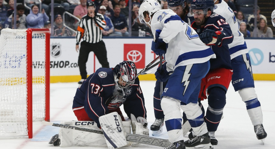 Jet Greaves earns another start as the Columbus Blue Jackets look for their sixth win in the last seven games. Here are five things to know before Saturday's puck-drop versus the red-hot Bolts.