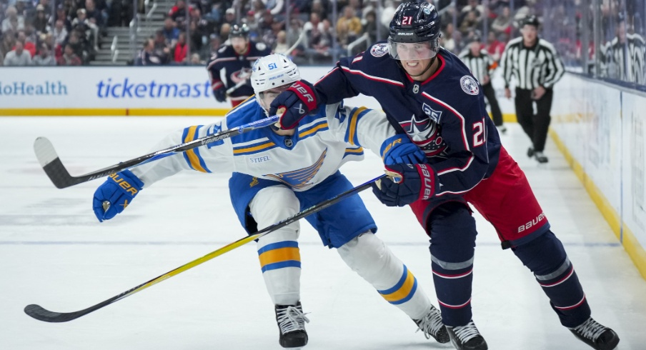 The Columbus Blue Jackets are going for a season-high, fifth straight win Saturday night when they face the St. Louis Blues. Here are five things to know before the 7:00 p.m. puck-drop.