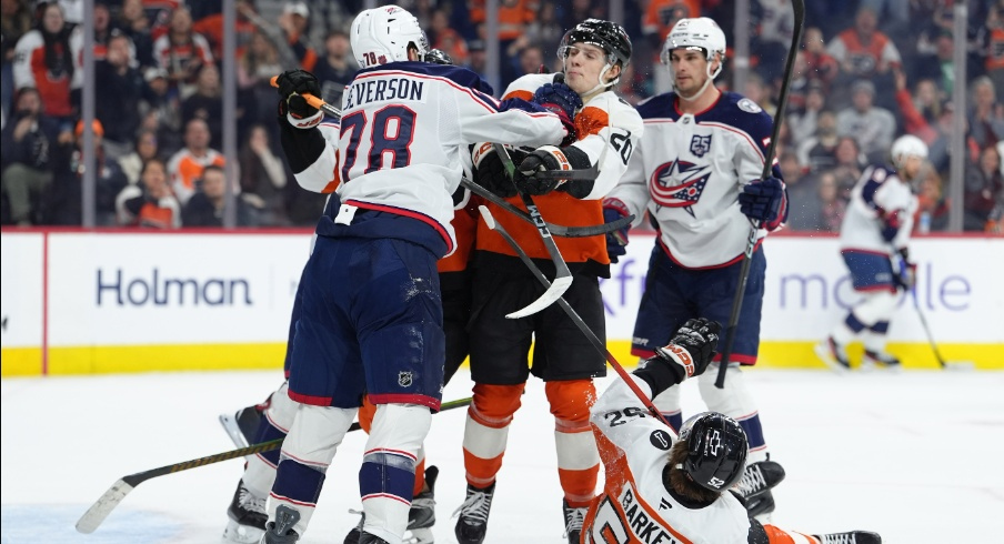 After their 12-game point streak came to an end in Sunday's loss, the Columbus Blue Jackets are back at it Tuesday night with another key divisional showdown — this time against the Philadelphia Flyers.